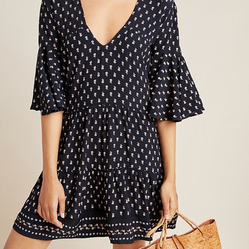 NWT Faithfull x Anthropologie Fresa Tunic Dress